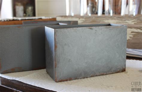 how to make a galvanized steel box|galvanised steel storage box.